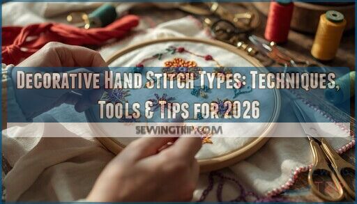 decorative hand stitch types