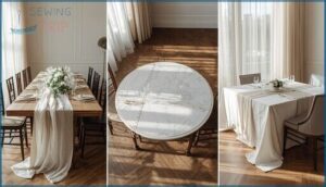 determining ideal runner length by table size determining ideal runner length by table size