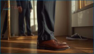 determining the desired pant length determining the desired pant length