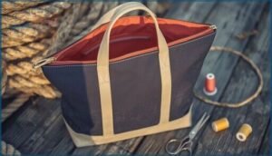 diy boat tote with zipper diy boat tote with zipper