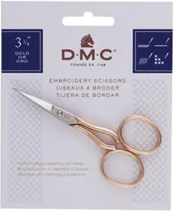 How to Sew by Hand: Tools, Stitches & Step-by-Step Guide 4 DMC 6123/3 Embroidery Scissor, 3 3/4 Inch, B001DECR8A