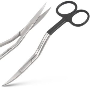 9 Best Fabric Scissors for Embroidery: Types, Features & Care 9 Double Curved Bent Handle Embroidery B0F7NGCVN2