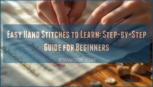 easy hand stitches learn
