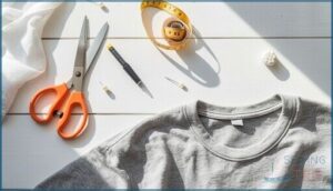 essential tools for cutting t-shirt necks essential tools for cutting t-shirt necks