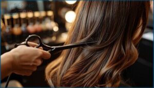 finishing and blending the extensions finishing and blending the extensions