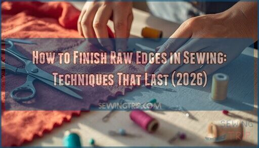 finishing raw edges sewing