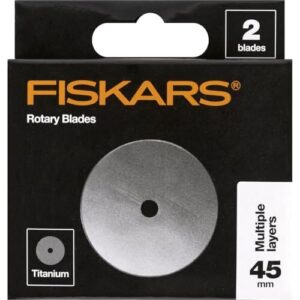 How to Change Rotary Cutter Blades: Step-by-Step Safety Guide 2 Fiskars 45mm Titanium Rotary Blades B0C8BR9XWB