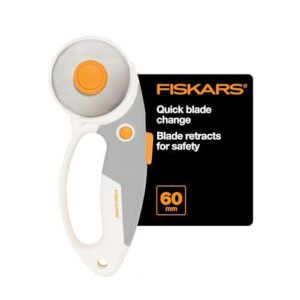 Top 10 Rotary Cutters for Crafts: Sizes, Features & Care Tips 2 Fiskars 60mm Rotary Cutter for B0C8BRVRDD