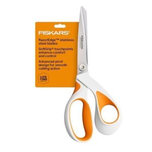 Top 10 Fabric Scissors for Professional Seamstresses (2026 Guide) 6 Fiskars RazorEdge Fabric Scissors, Heavy B0DG4VVPKZ