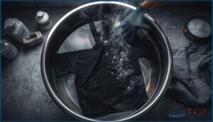 fixing and setting black dye fixing and setting black dye