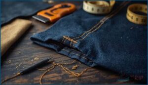 flat-felled seams flat-felled seams