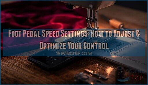 foot pedal speed settings