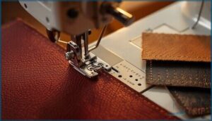 foot pressure and stitch length adjustment foot pressure and stitch length adjustment