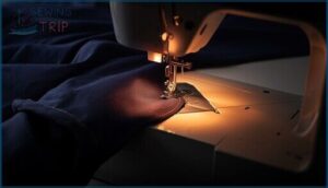 free arm and built-in work light free arm and built-in work light