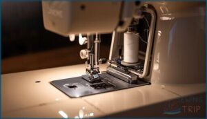 front-loading bobbin system front-loading bobbin system