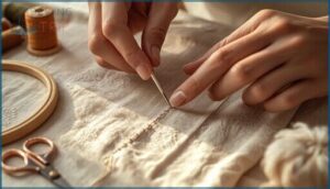 hand sewing straight stitches techniques hand sewing straight stitches techniques