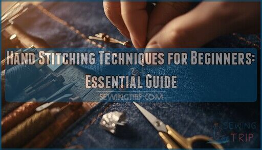 hand stitching techniques beginners