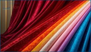 historical vs. modern velvet colors historical vs. modern velvet colors