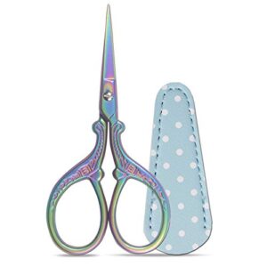 What Makes Fabric Scissors Different From Regular Scissors? 4 Hisuper Cute 3.6inch Embroidery Scissors B08TBDVMBK
