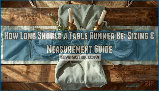 How Long Should a Table Runner Be: Sizing & Measurement Guide