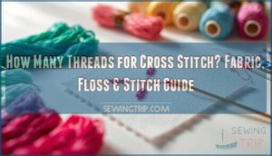 how many threads for cross stitch how many threads for cross stitch