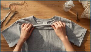 how to finish and refine the neckline how to finish and refine the neckline