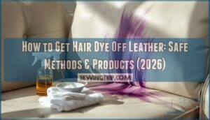 how to get hair dye off leather how to get hair dye off leather
