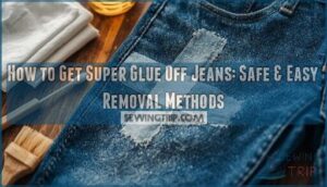 how to get super glue off jeans how to get super glue off jeans