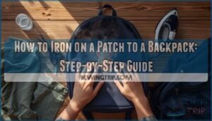 how to iron on a patch to a backpack how to iron on a patch to a backpack