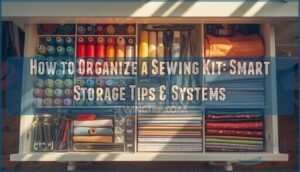 how to organize a sewing kit how to organize a sewing kit