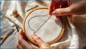 how to sew a backstitch how to sew a backstitch