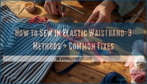 how to sew in elastic waistband how to sew in elastic waistband