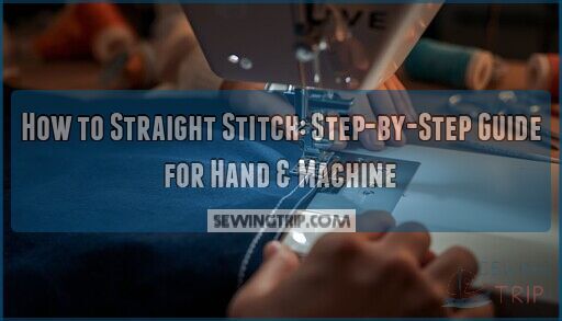 how to straight stitch