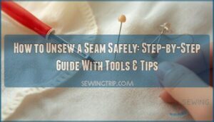 how to unsew a seam safely how to unsew a seam safely