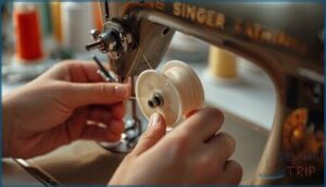 how to wind and load the bobbin how to wind and load the bobbin