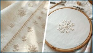 identifying hand vs. machine embroidery identifying hand vs. machine embroidery