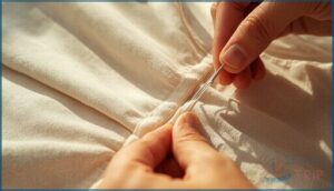 inserting the elastic through the casing inserting the elastic through the casing