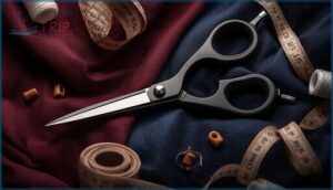 key features of left-handed sewing scissors key features of left-handed sewing scissors