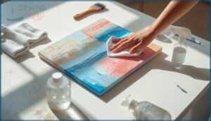 maintaining and cleaning protected acrylic art maintaining and cleaning protected acrylic art