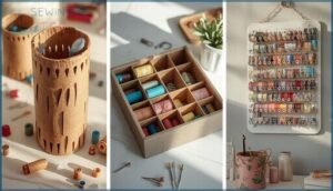 making bobbin organizers from craft supplies making bobbin organizers from craft supplies