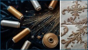 metallic thread sets for decorative work metallic thread sets for decorative work