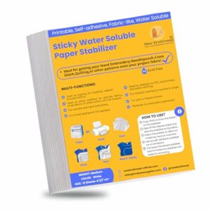 Decorative Hand Stitch Types: Techniques, Tools & Tips for 2026 8 New brothread 12PCS 8.5"x11" Sticky B0CKZ5P773