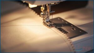 overcast stitch for preventing fraying overcast stitch for preventing fraying