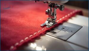 overcasting with a sewing machine overcasting with a sewing machine