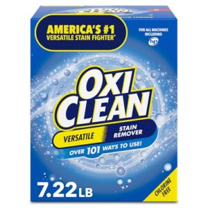 How to Get Stain Out of 100 Polyester: Step-by-Step Guide 8 OxiClean Versatile Stain Remover Powder, B005GI8UOO