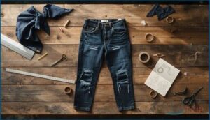 planning your ripped jeans design planning your ripped jeans design