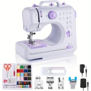 Slow Speed Sewing Machine: Fixes, Maintenance & Top 3 Picks 3 Portable Mini Electric Sewing Machine B0FSCX231W