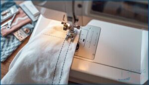 practicing straight and zigzag stitches practicing straight and zigzag stitches