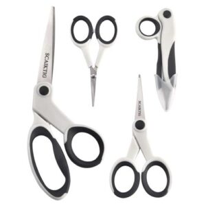 9 Best Fabric Scissors for Embroidery: Types, Features & Care 6 Premium Sewing Scissors Bundle, 8" B09YNQKGPP