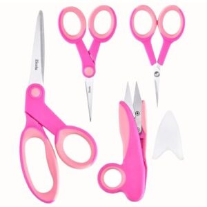 9 Best Fabric Scissors for Embroidery: Types, Features & Care 7 Premium Sewing Scissors Bundle: Heavy B0D3836HLX